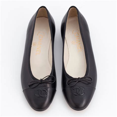 chanel black shoes women